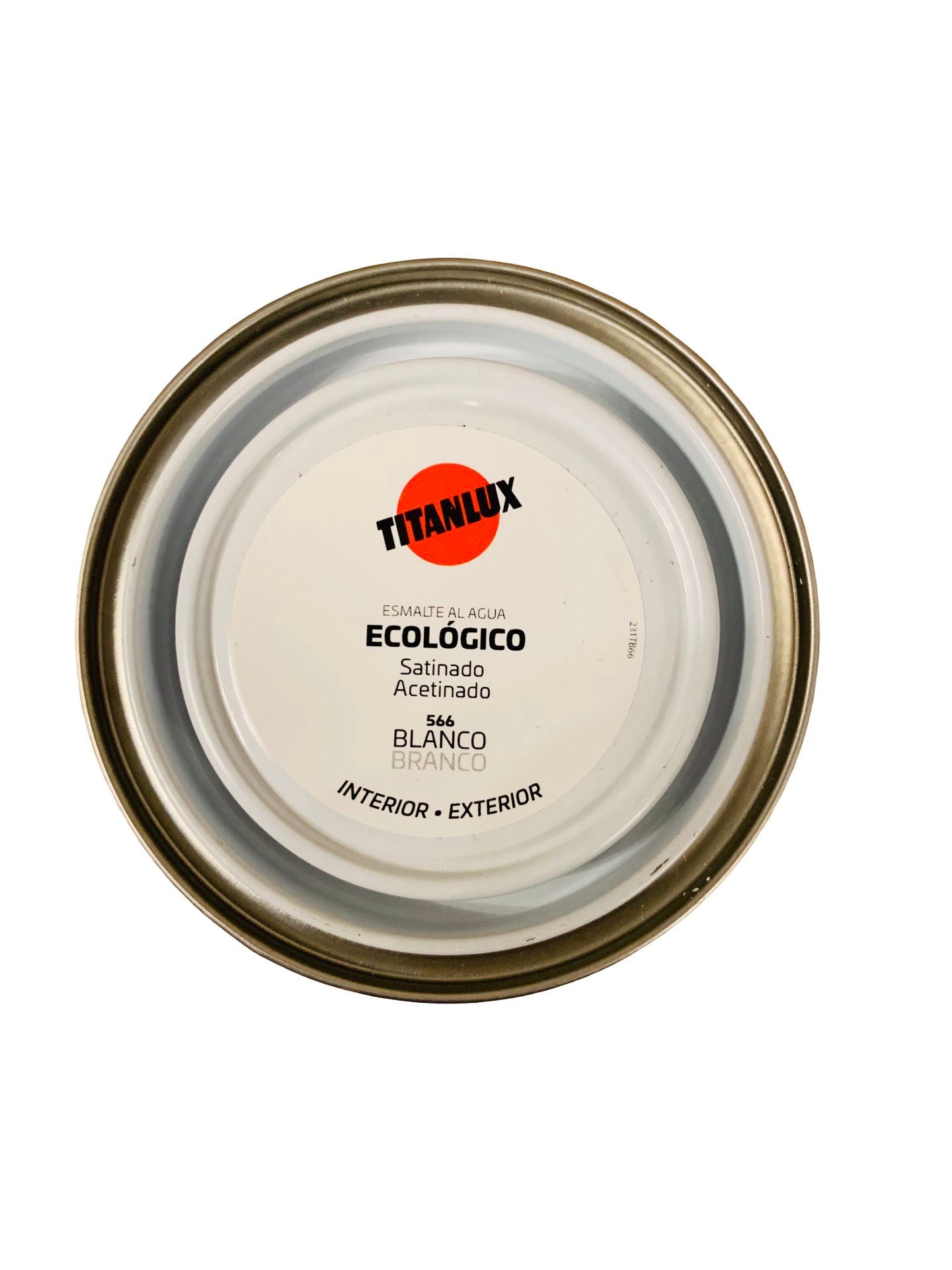 3x Titanlux Ökologische Mehrflächen-Emaillelack auf Wasserbasis Glanz Weiß 250ml