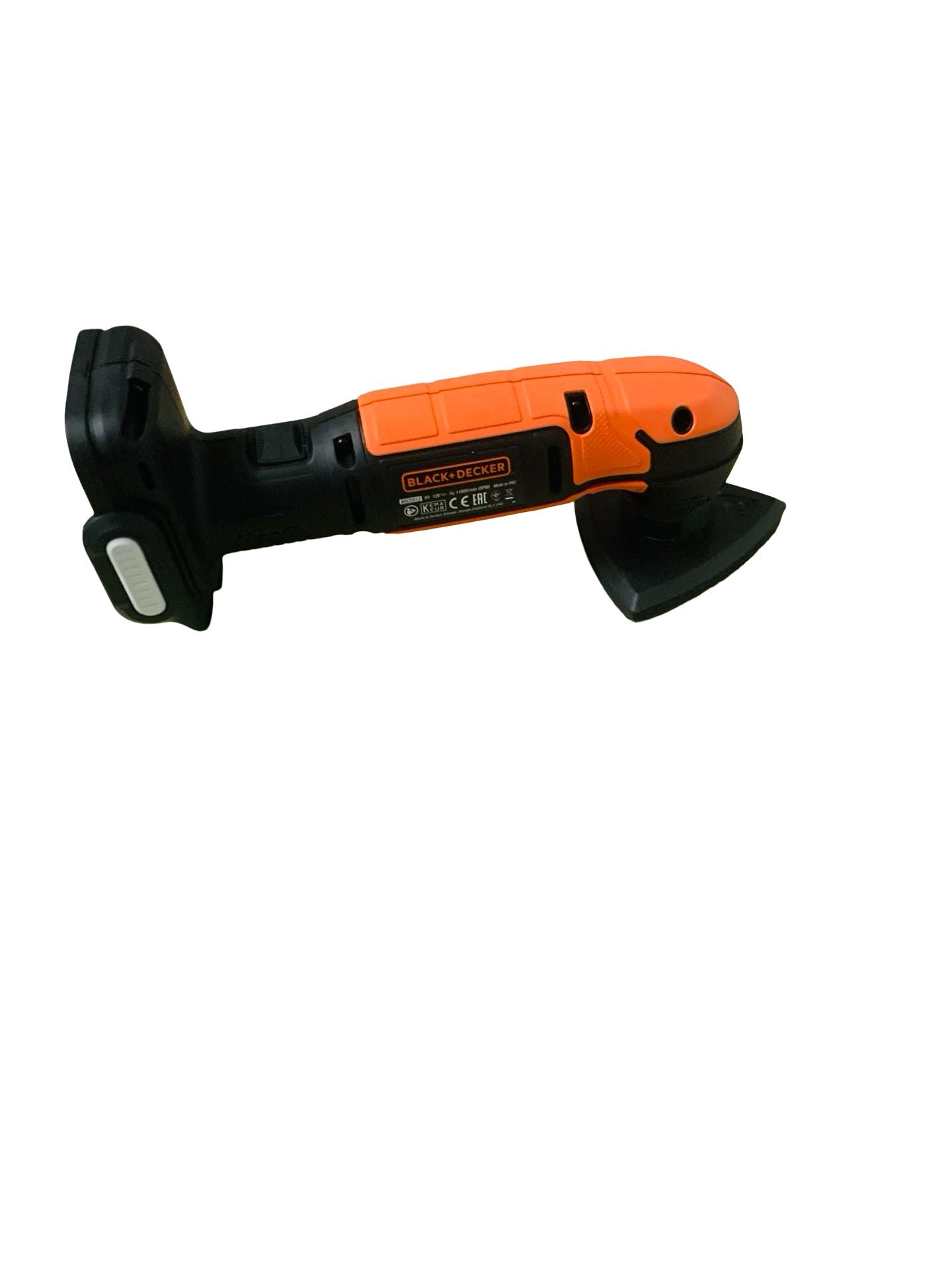 BLACK+DECKER Akku-Detailschleifer Dreieckig 89 mm 12 V mit Tasche DEFEKT