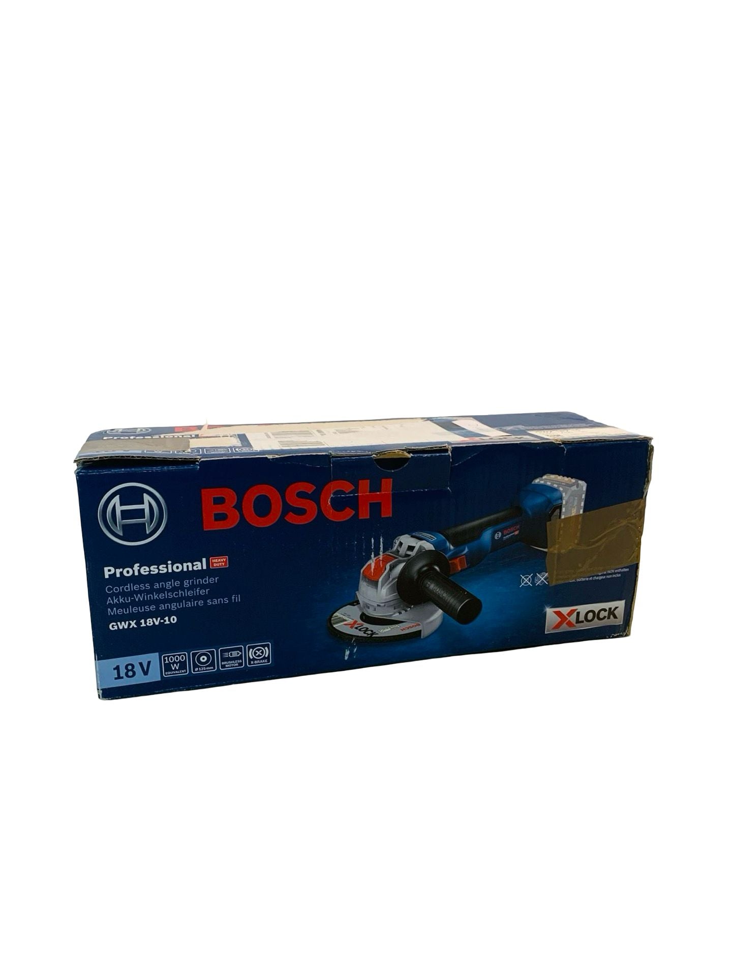 Bosch Professional 18V System Akku Winkelschleifer GWX 18V-10 mit X-LOCK DEFEKT