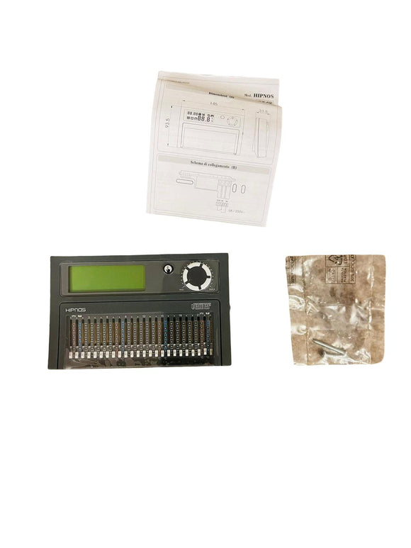 VEMER VE075800 HIPNOS Wandthermostat mit durch Steckreiter Tagesprogrammierung