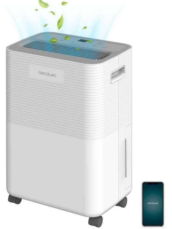 Cecotec Entfeuchter BigDry 8000 Expert Connected 16 L/Tag 2L Behälter Wi-Fi Timer