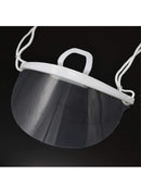 10 Stück Transparent Mundschutz Gesichtsschutz Nasenschutz Visier Schild-1