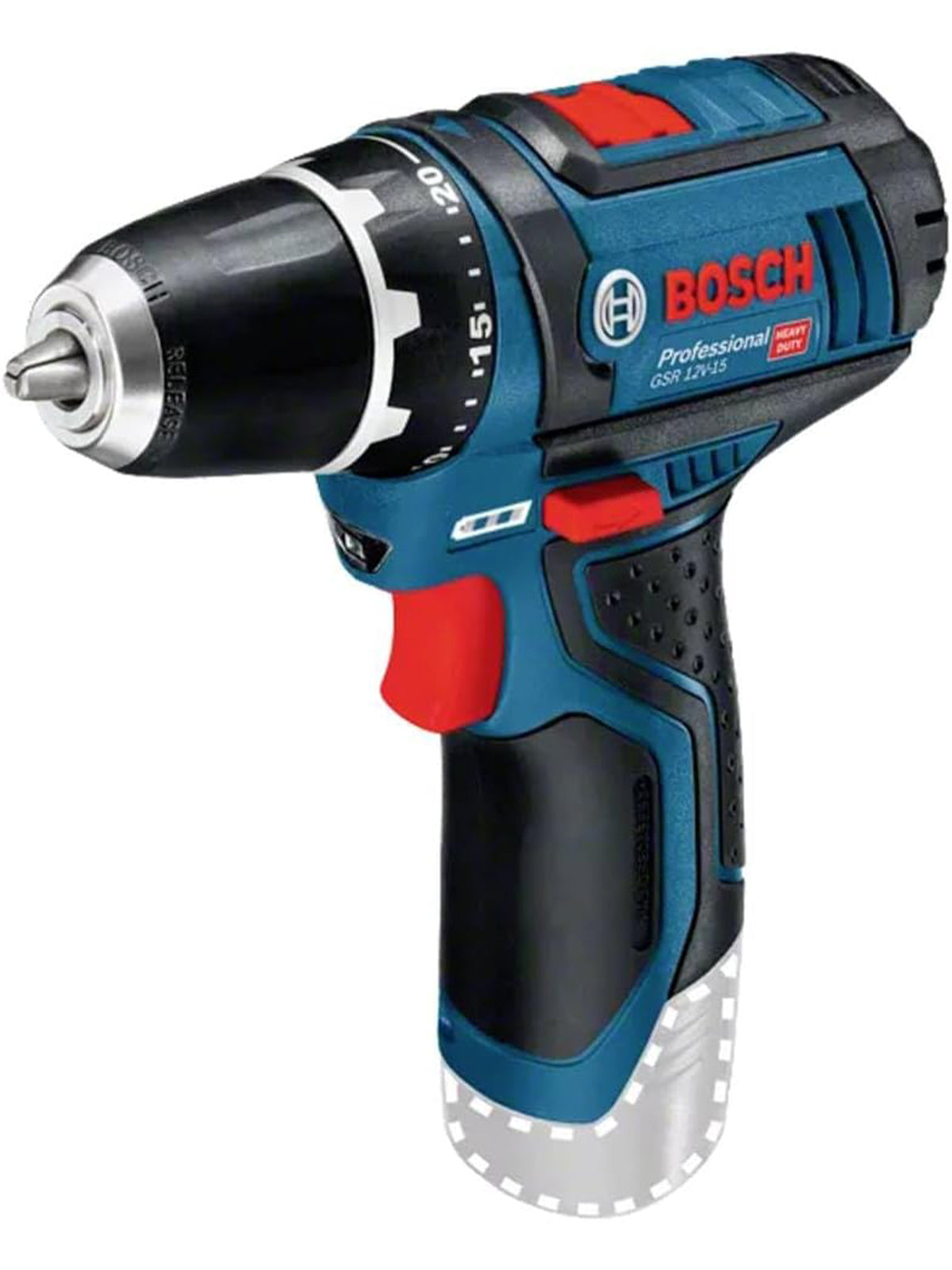 Bosch Professional 12V System Akku Bohrschrauber GSR 12V-15 DEFEKT