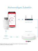 Garza Starter Kit Zigbee 3.0 Smart Thermostatkopf mit Bridge App Alexa Google-3
