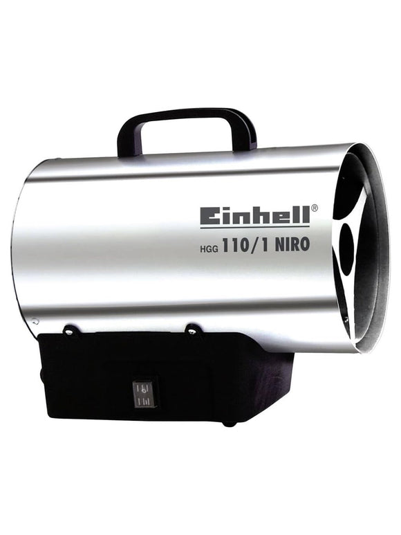 Einhell Heißluftgenerator HGG 110/1 Niro aus verzinktem Stahlblech Piezozündung
