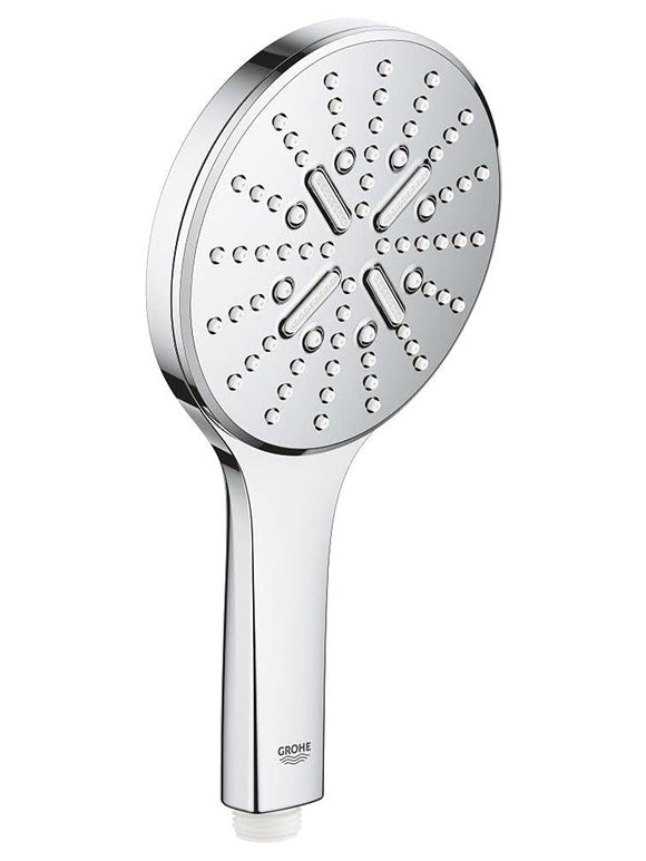 GROHE Rainshower SmartActive 130 Duschkopf mit 3 Strahlarten Antikalk Chrom