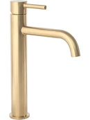 Rea Waschtischarmatur LUNGO BRUSH GOLD HAUT Wasserhahn Badarmatur aus Messing-1