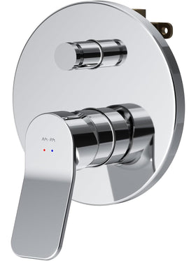 AM.PM X-Joy FXA45000 Wannen- Brausearmatur Unterputz mit Umsteller Chrom