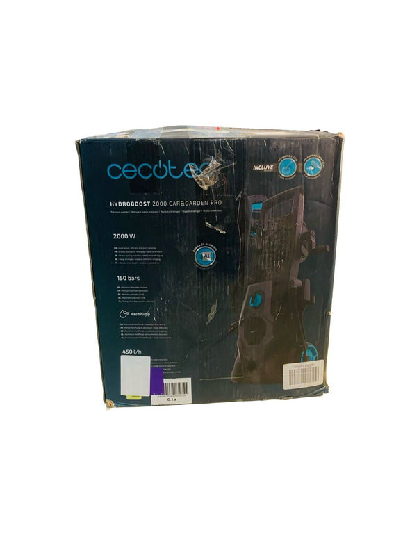 Cecotec Hochdruckreiniger HydroBoost 2000 Car&Garden Pro 2000W 450 L/h 150 bar