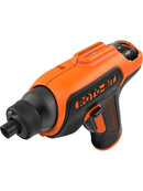 Black + Decker CS36BS Akkuschrauber 3,6V Schraubendreher mit 8 Roto Bit LED 5Nm-8