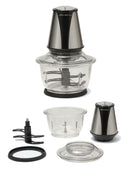 Universalzerkleinerer RuckZuck Edelstahl 400W 4-Blattklinge 2 Stufen Rutschfest-4