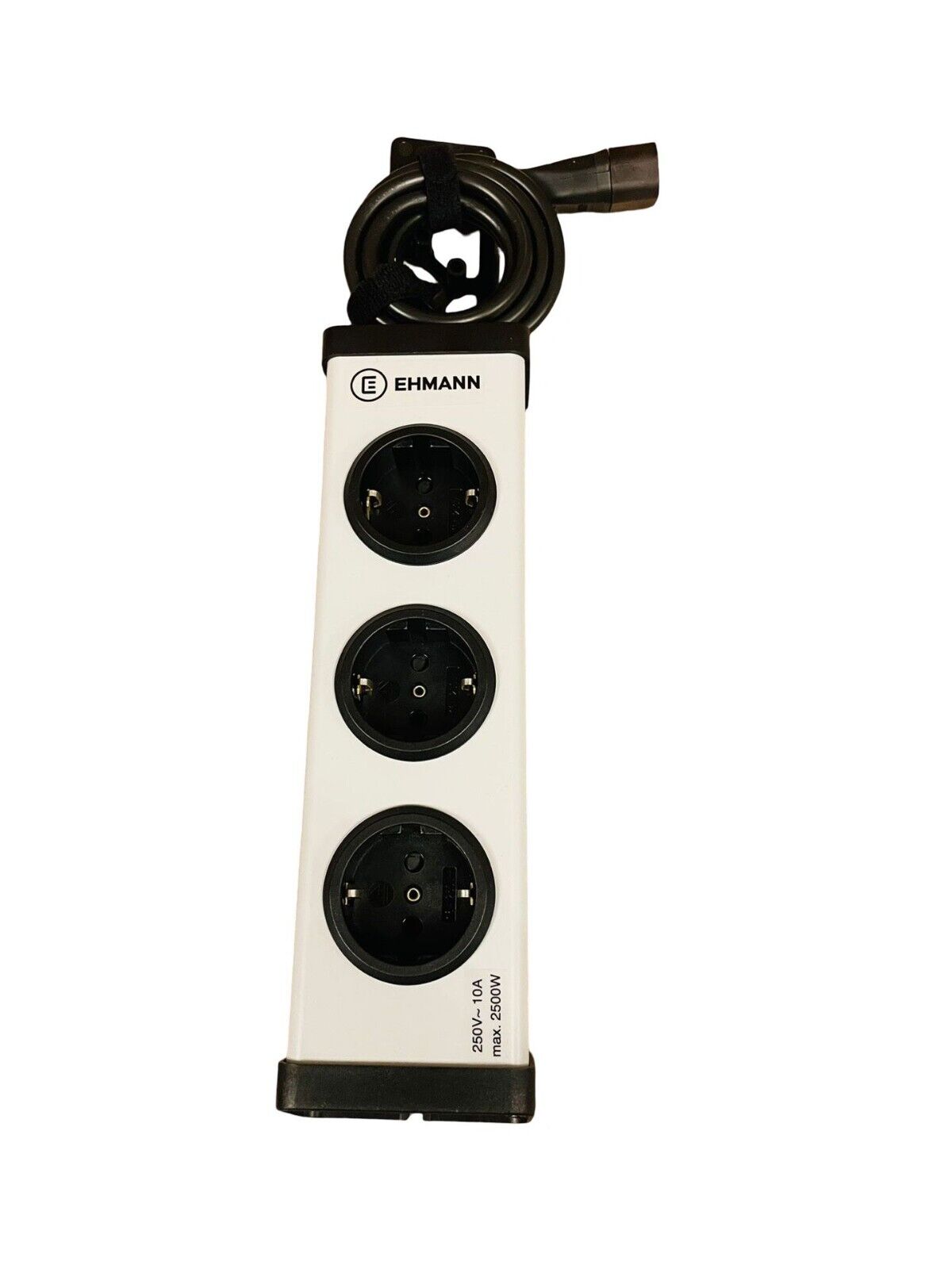 Ehmann Vario Linea Steckdosenleiste 0200x00032308 Universal 3-Fach 10A Sicherung
