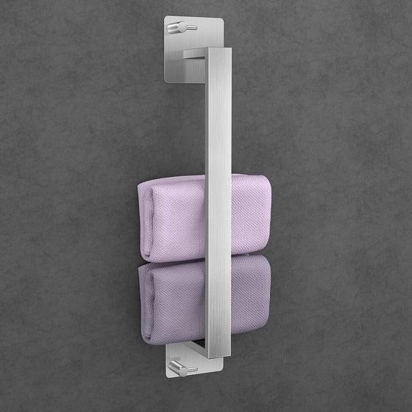 Oriware Handtuchhalter mit Zwei Haken Selbstklebend 44cm NEU