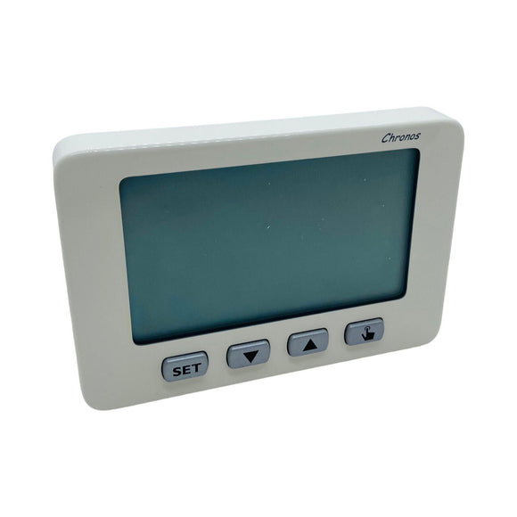 VEMER VE725800 CHRONOS KEY Digital Heizungsthermostat LCD Anzeige mit 4 Tasten