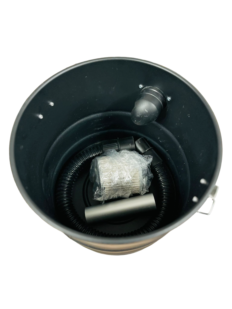 RUECAB Leerer Aschekanister für Staubsauger 18L waschbarer Filter