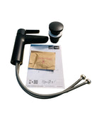 GROHE Start Waschtischarmatur Wassersparend mit Pop-Up Ablauf Schwarz 235502432-2