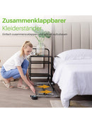 HOKEEPER Kleiderständer mit Einlegeböden Kleiderstange auf Rädern bis 204 kg-5