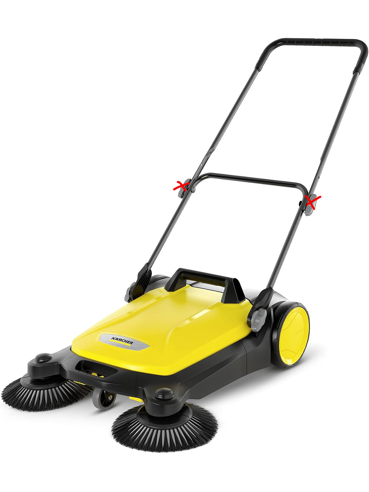 Kärcher Kehrmaschine S 4 Twin Fläche 2400m²/h mit 2 Seitenbesen 20 L Behälter