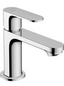hansgrohe Waschtischarmatur Rebris S Wasserhahn 80 mm Bad mit Zugstange Chrom-1