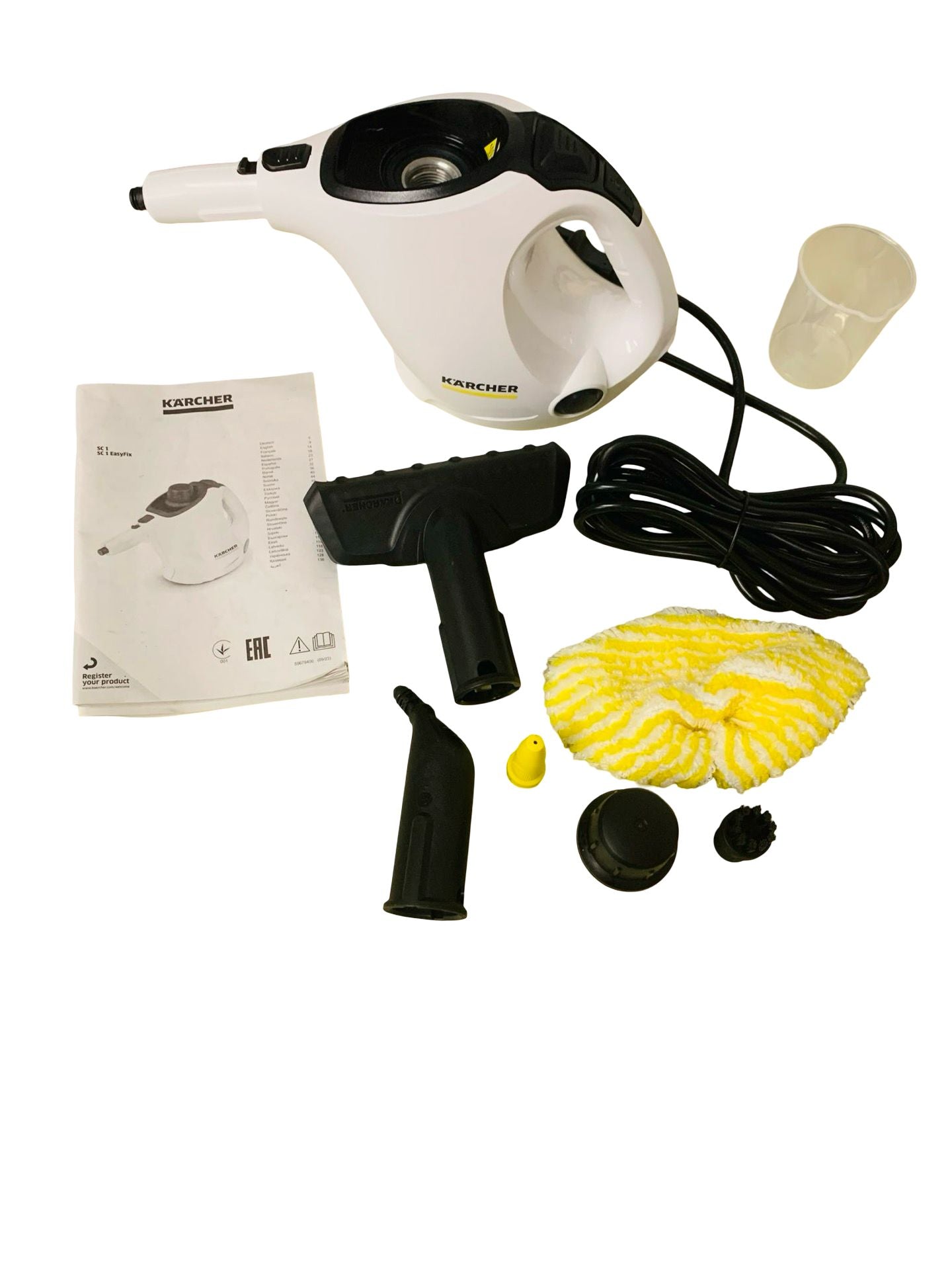 Kärcher Dampfreiniger SC 1 200 ml 1200 W 3 bar mit Zubehörset für 20 m²
