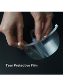 10 Stück Transparent Mundschutz Gesichtsschutz Nasenschutz Visier Schild-6