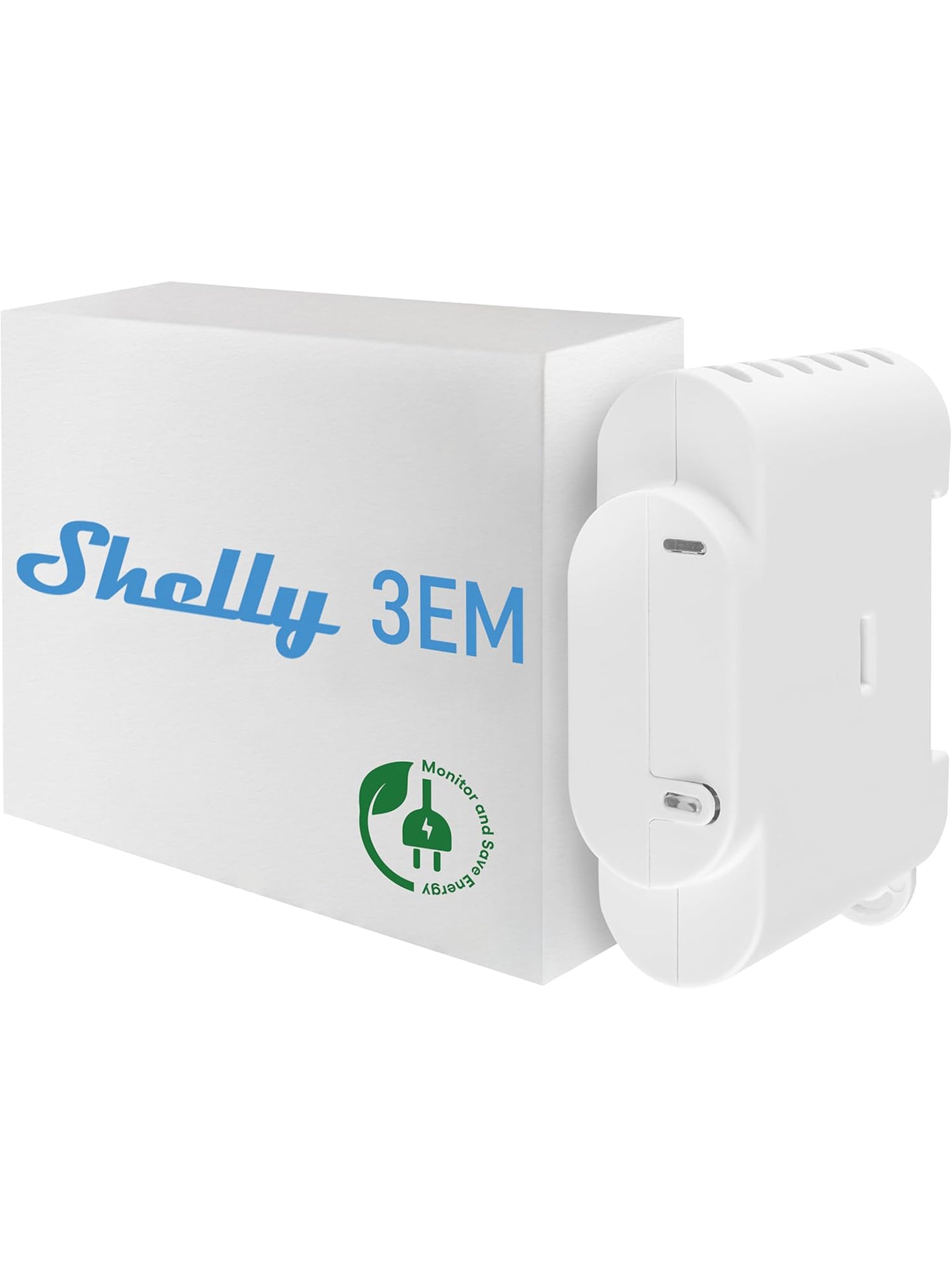 Shelly 3EM Wlan-gesteuerter 3 Kanal Relaisschalter Energiemessung Alexa Google
