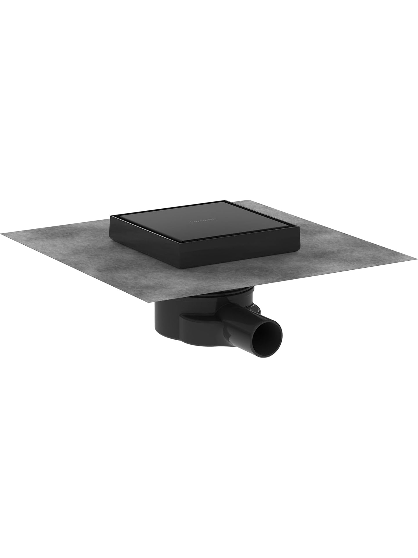 hansgrohe 56249670 RainDrain Point Punktablauf 150/150 Rückseitig Befliesbar