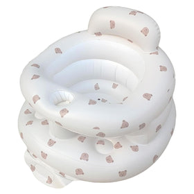 Aufblasbarer Baby-Sitz für Kinder ab 3-36 Monaten Rückenstütze Sitzunterstützung