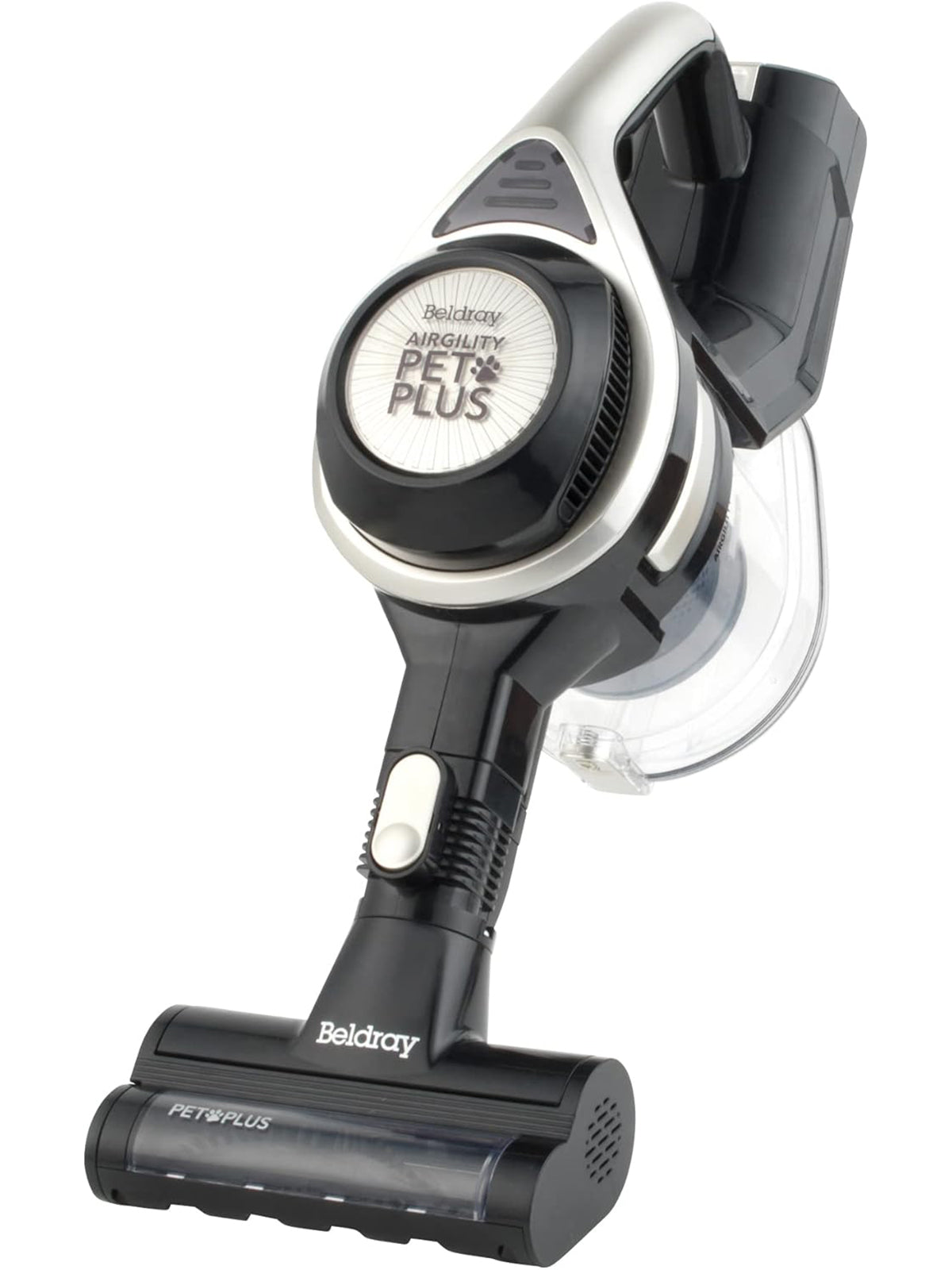 Beldray Airgility+ 2in1 Akku-Staubsauger Handstaubsauger 22,2 V LED-Bodenbürste