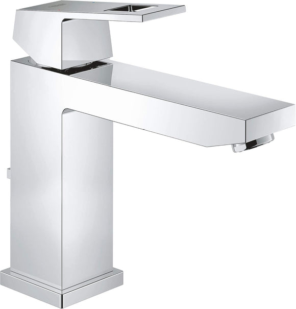GROHE Eurocube Waschtischarmatur Wassersparend Zugstangen-Ablauf Chrom 23445000