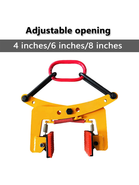 Versetzzange 280 kg Steinzange Verstellbare Öffnung von 12-26cm Hebezange