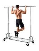 HOKEEPER Kleiderständer mit Einlegeböden Kleiderstange auf Rädern bis 204 kg-1