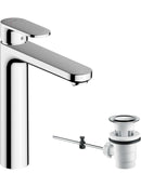 hansgrohe Vernis Blend - Waschtischarmatur mit Zugstangen-Ablauf Wasserhahn Bad-1