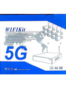 Wireless Full HD Videoüberwachungssystem 8 Kanäle mit 8 Kameras IP-Anschluss-2