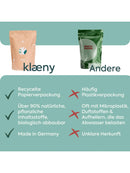 klaeny Nachhaltiges Waschmittel Set Vollwaschmittel 112 Waschladungen 4kg-7