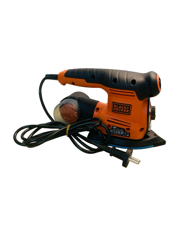 Black+Decker 4-in-1 Multischleifer 220W mit Autoselect mit Zubehör KA280K