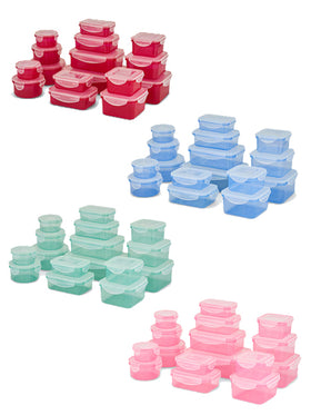 Frischhaltedosen 16tlg. Antibakteriell Luftdicht für Mikrowelle Gefrierschrank