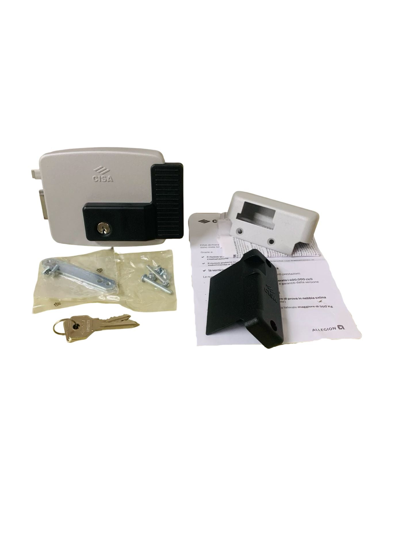 CISA Elektrisches Zylinderschloss Innenschlüssel 111921604N7 3 Schlüssel