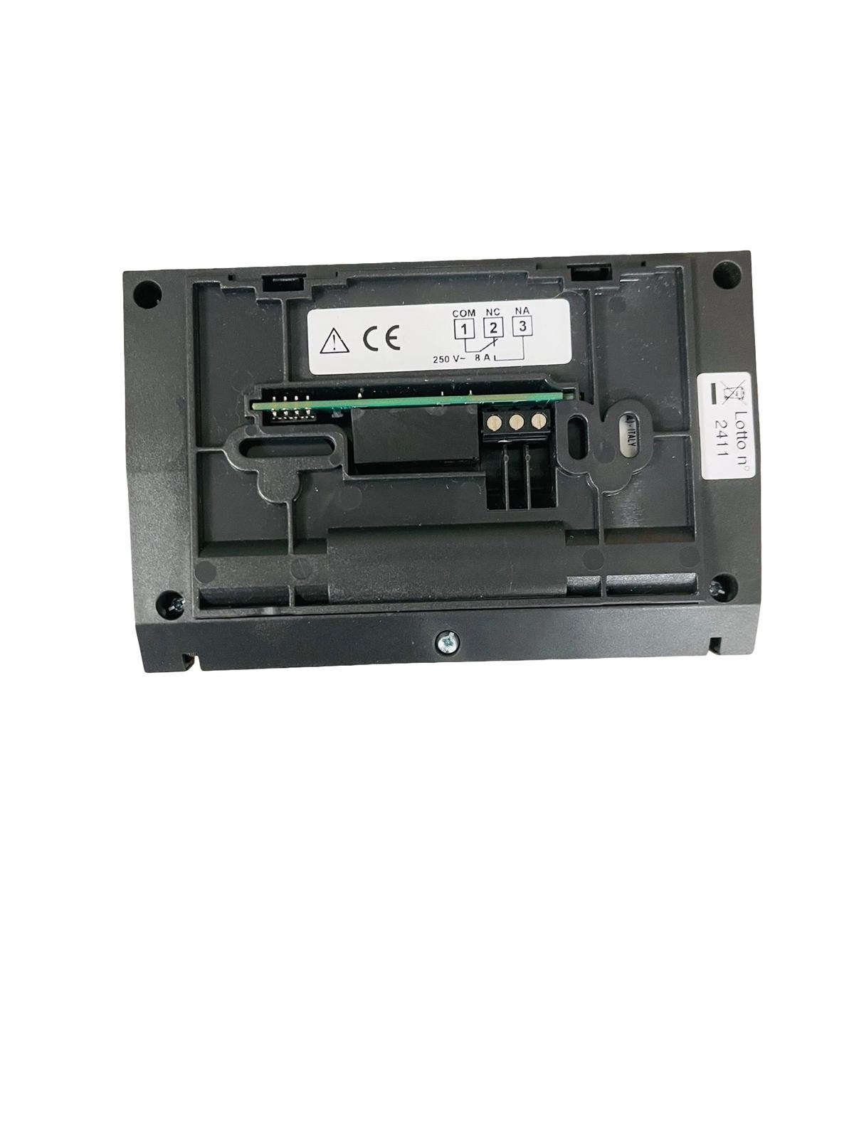 VEMER VE075800 HIPNOS Wandthermostat mit durch Steckreiter Tagesprogrammierung