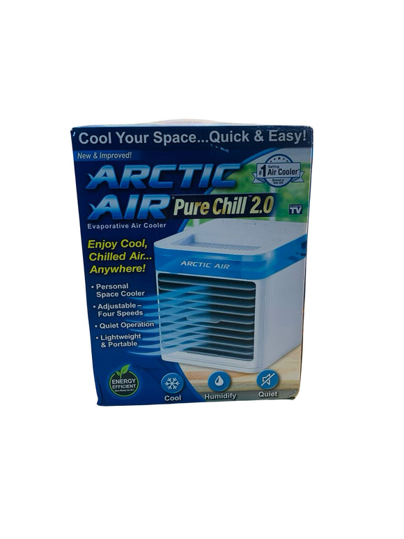 ARCTIC AIR Pure Chill 2.0 Tragbares Klimagerät Hydraulische Kühlung 7 LED-Farben