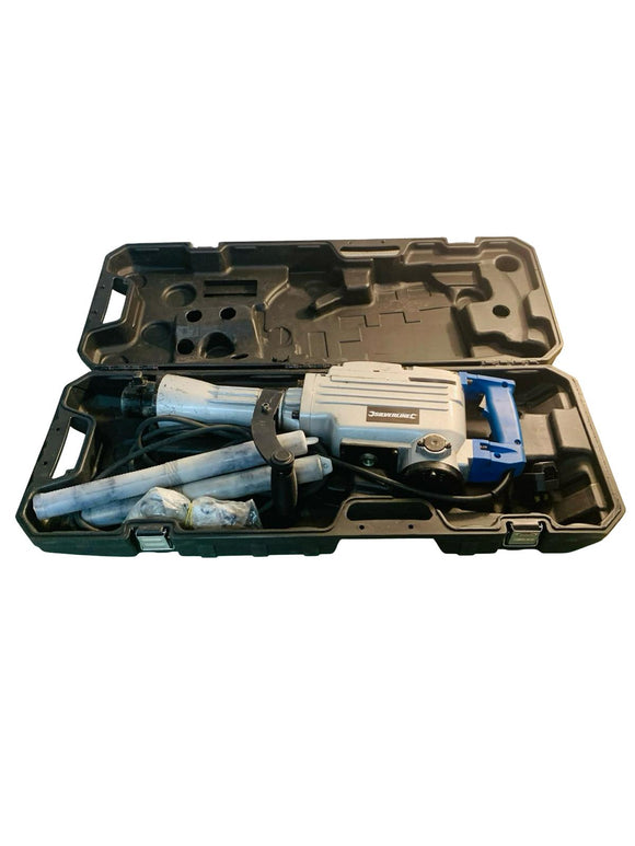 Silverline 263570 Silverstorm-Elektro-Abbruchhammer 1500 W mit Koffer DEFEKT
