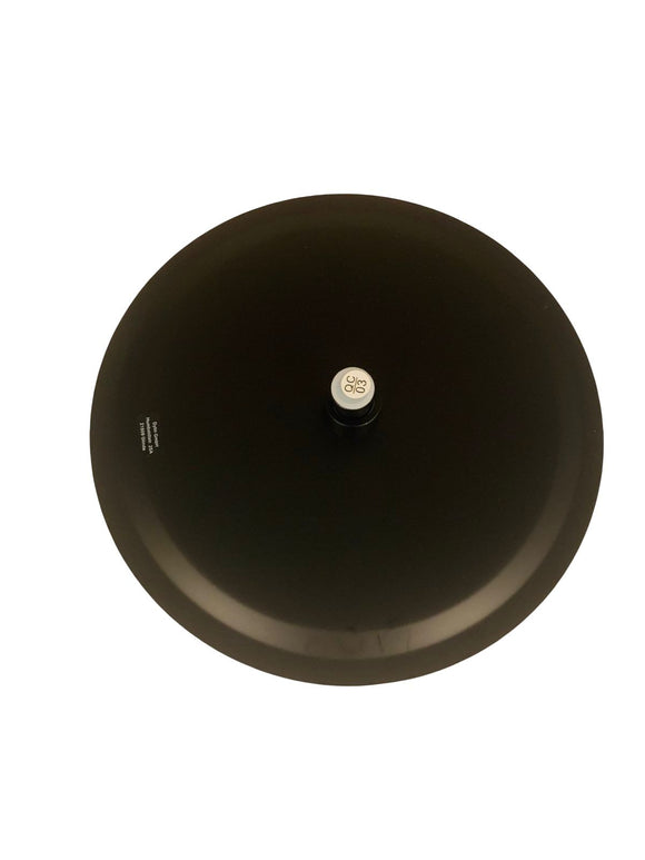 JOHO Thermostat Duschset Duschsystem mit XXL Regenduschkopf 30 cm Schwarz Rund