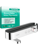hansgrohe ShowerTablet Select Wannenthermostat Aufputz Wannenarmatur 24340000-1