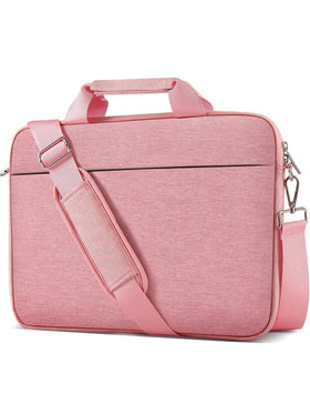 Laptoptasche 15.6 Zoll Notebook Laptop Tasche Wasserdicht Tragbar Rosé