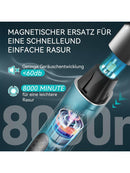 Kensen S16 Körperhaarschneider Rasierer für Männer Ganzer Körper mit LED-Anzeige-7