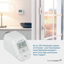3x Homematic IP Smart Home Basic digitales Thermostat Heizung Alexa Google-5