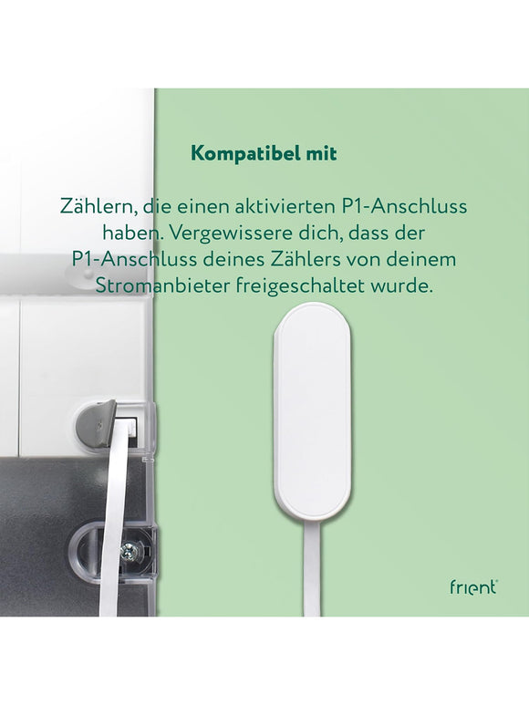 frient Electricity Meter Interface 2 P1 drahtlose Zählerauslesung Zigbee SmartThings