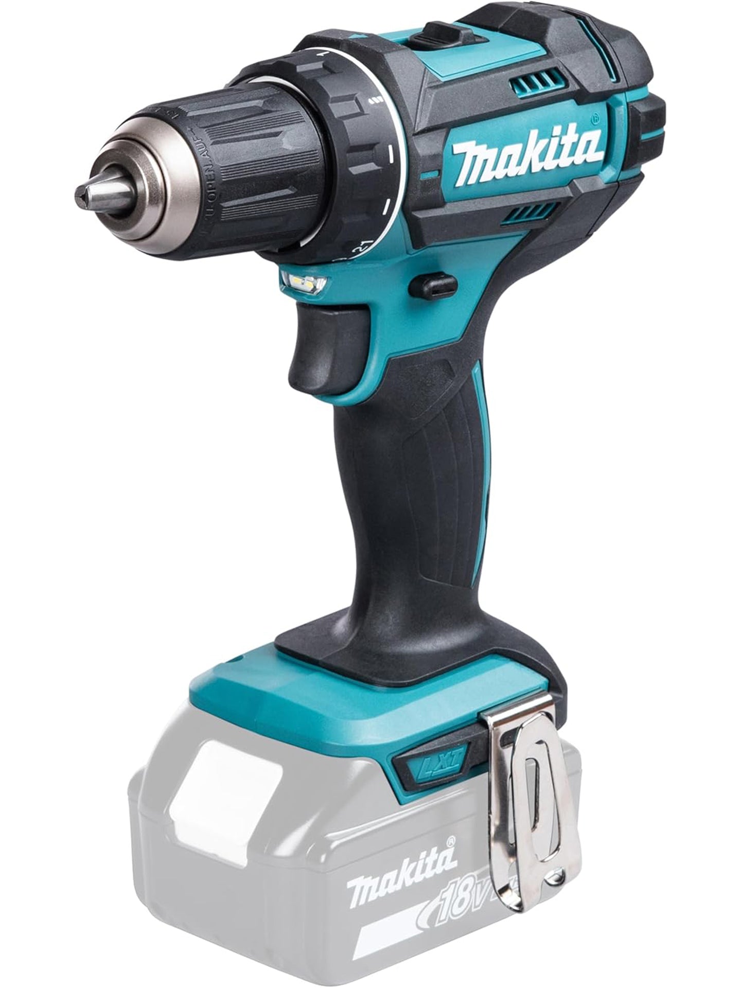 Makita DDF482Z Akku-Bohrschrauber 18 V ohne Akku und Ladegerät DEFEKT