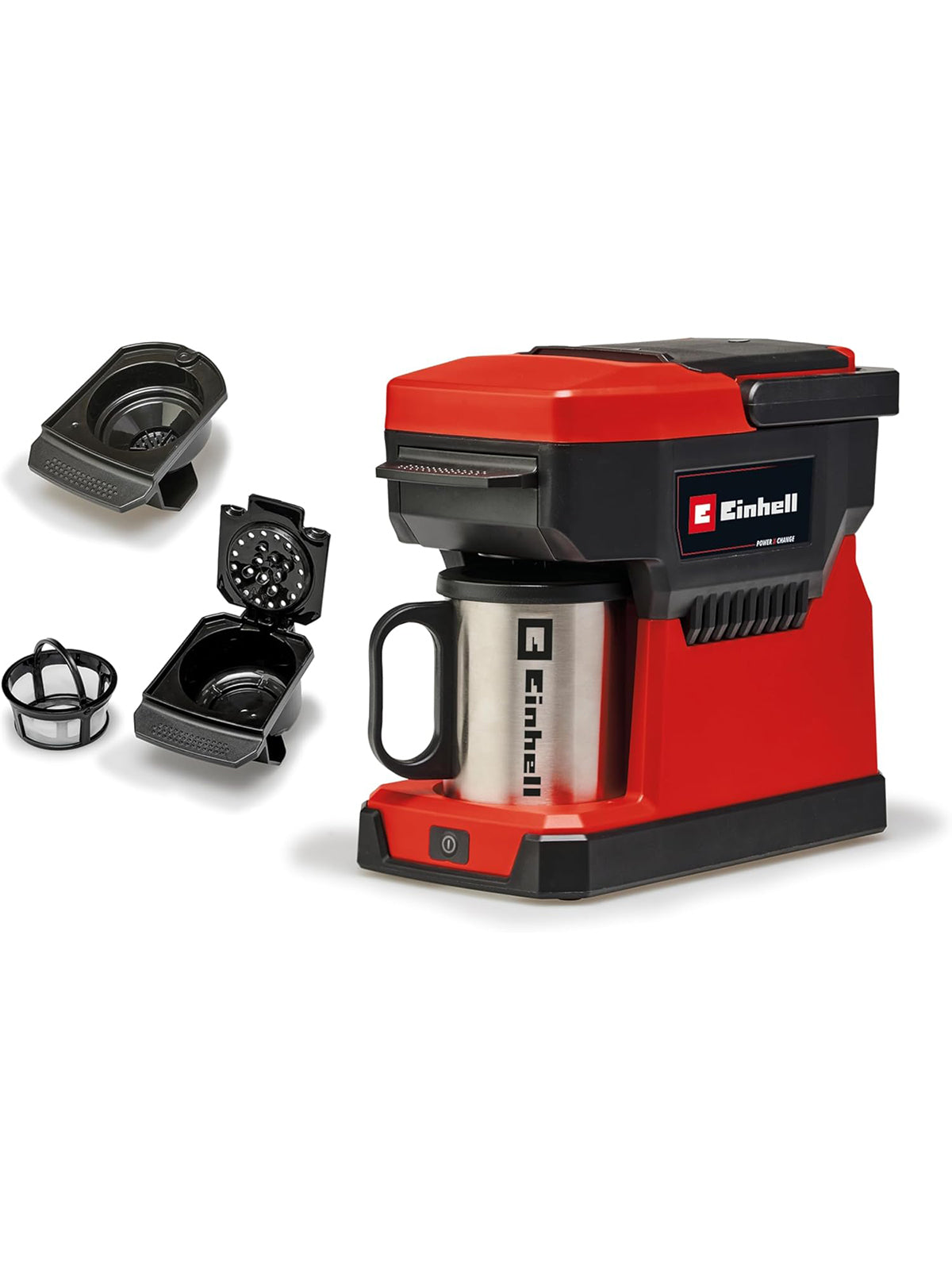 Einhell Akku-Kaffeemaschine TE-CF 18 Li-Solo Power X-Change 18V Behälter 240 ml