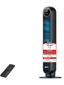 Dreo 20dB Leiser Turmventilator oszillierend mit 4 Modi Timer Fernbedienung-1